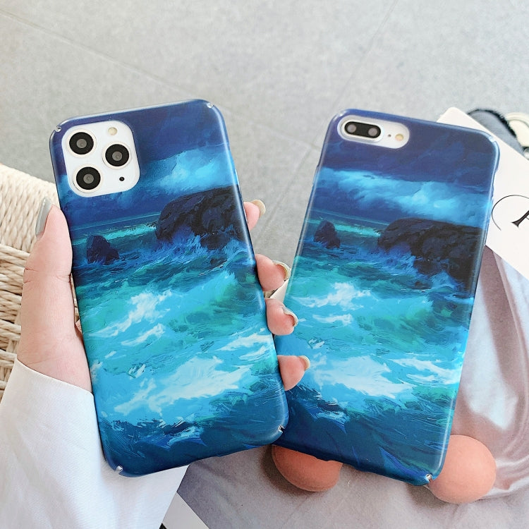 Water Stick Style Hard Protective Case, For iPhone 12 / 12 Pro