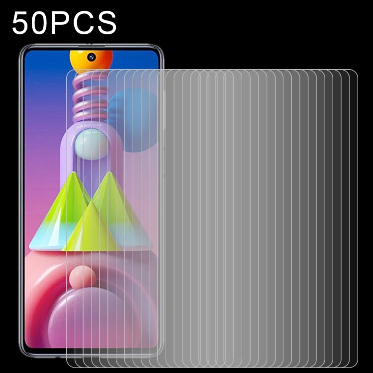 For Xiaomi Redmi 10A / 9A / 9A Sport / 9C / 9C NFC / Poco C31 / 9 Acitve 50 PCS 0.26mm 9H 2.5D Tempered Glass Film