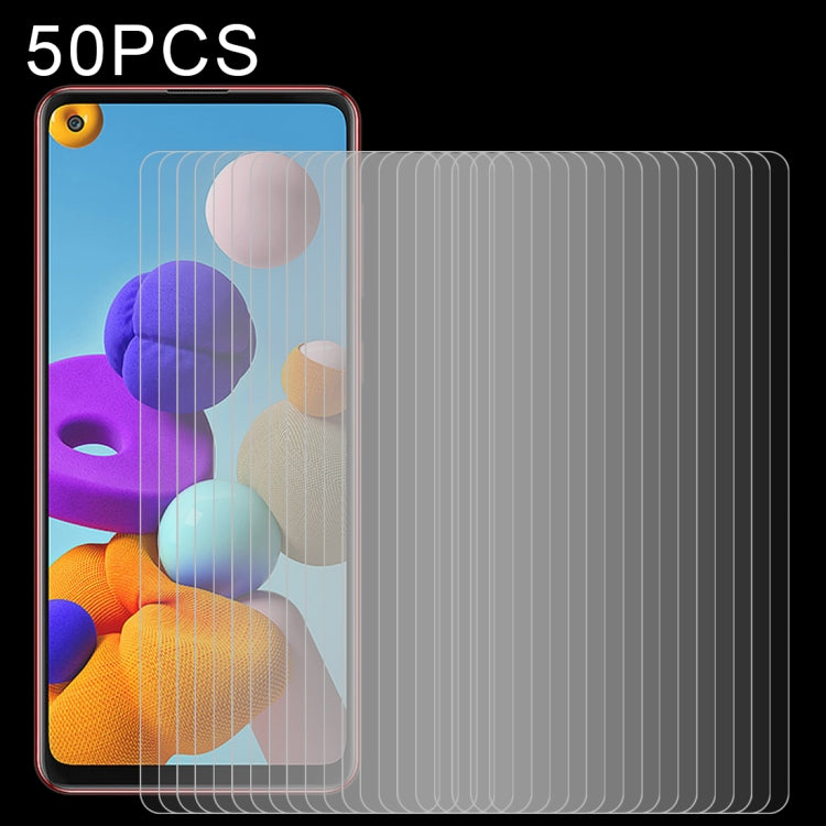 For Xiaomi Redmi 10A / 9A / 9A Sport / 9C / 9C NFC / Poco C31 / 9 Acitve 50 PCS 0.26mm 9H 2.5D Tempered Glass Film