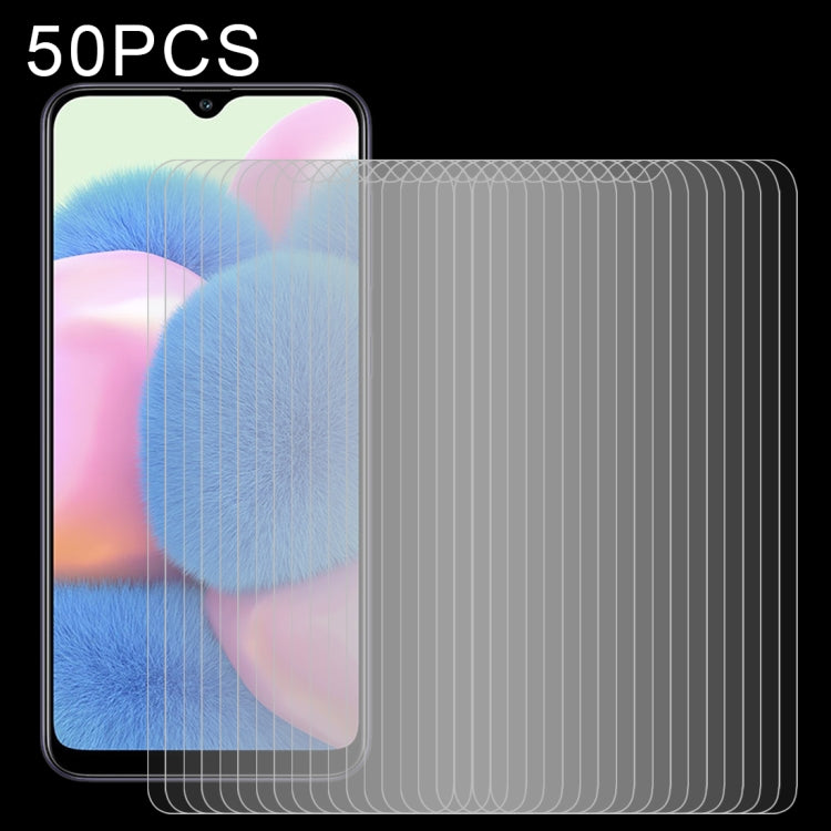 For Xiaomi Redmi 10A / 9A / 9A Sport / 9C / 9C NFC / Poco C31 / 9 Acitve 50 PCS 0.26mm 9H 2.5D Tempered Glass Film