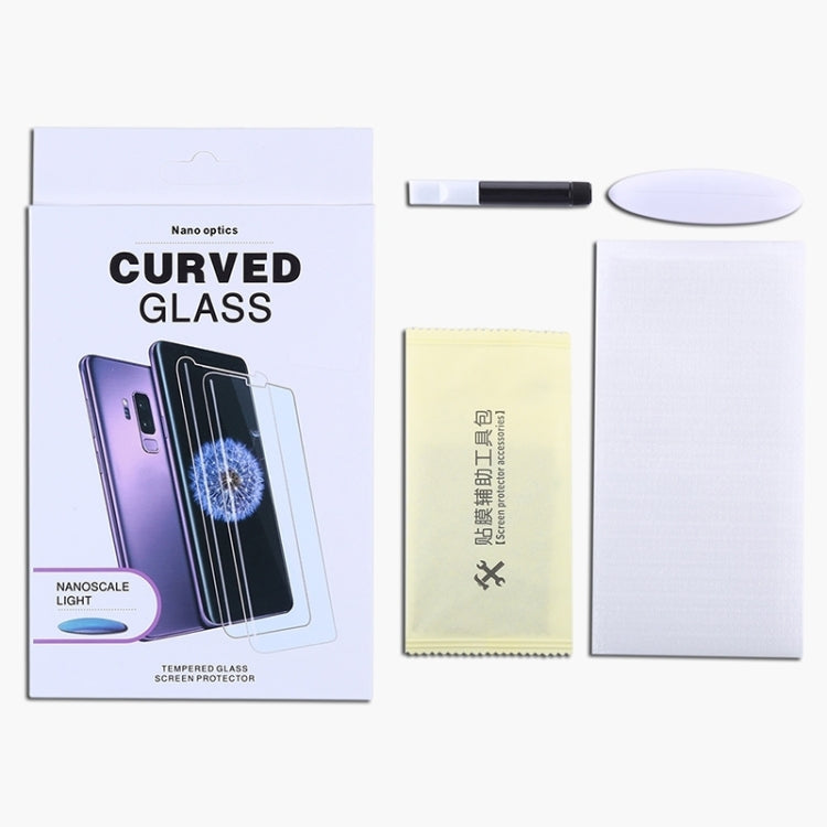 UV Liquid Curved Full Glue Tempered Glass Film, For Samsung Galaxy S21 5G, For Samsung Galaxy S21 Ultra 5G, For Samsung Galaxy S21+ 5G