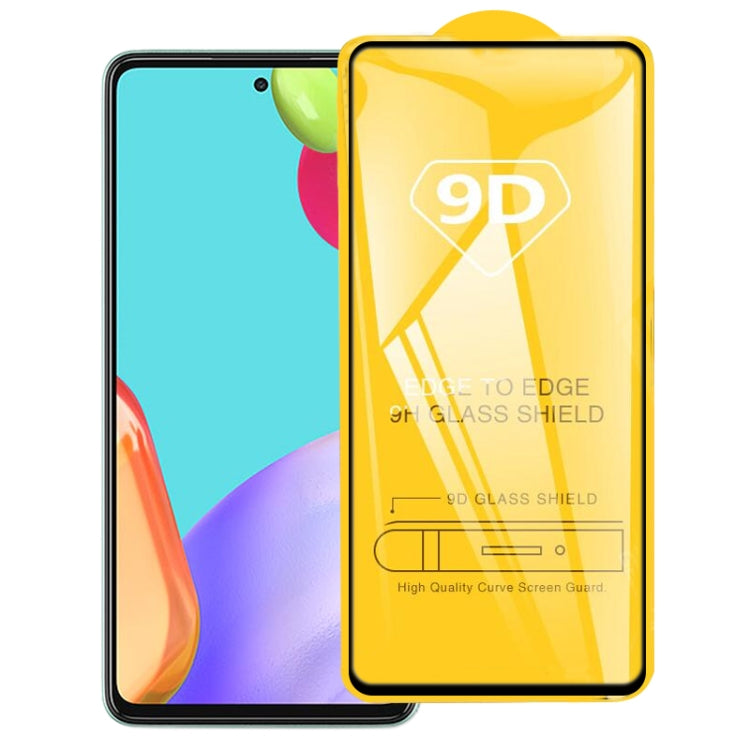 9D Full Glue Full Screen Tempered Glass Film, For Samsung Galaxy A72 5G / 4G (1pc), For Samsung Galaxy A52 5G/ 4G (1 PC), For Samsung Galaxy A52 5G / 4G (1 PC)