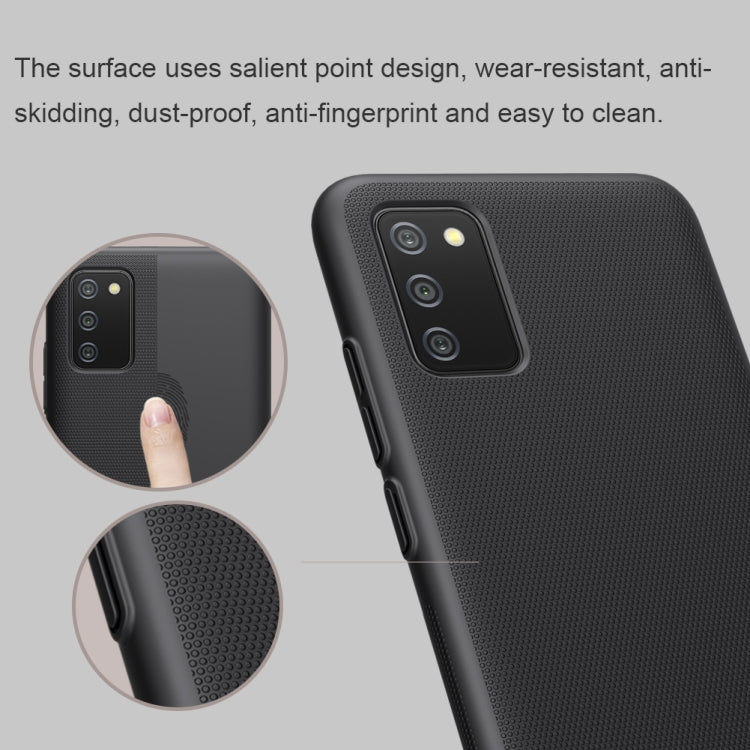 NILLKIN Frosted Concave-convex Texture PC Protective Case, For Samsung Galaxy A02s / M02s