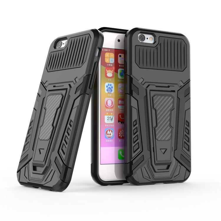War Chariot Series Armor All-inclusive Shockproof PC + TPU Protective Case with Invisible Holder, For iPhone 6, For iPhone 6 Plus, For iPhone SE 2022 / SE 2020 / 8 / 7, For iPhone 8 Plus / 7 Plus, For iPhone 11, For iPhone 11 Pro, For iPhone 11 Pro Max...
