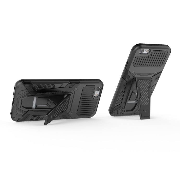War Chariot Series Armor All-inclusive Shockproof PC + TPU Protective Case with Invisible Holder, For iPhone 6, For iPhone 6 Plus, For iPhone SE 2022 / SE 2020 / 8 / 7, For iPhone 8 Plus / 7 Plus, For iPhone 11, For iPhone 11 Pro, For iPhone 11 Pro Max...