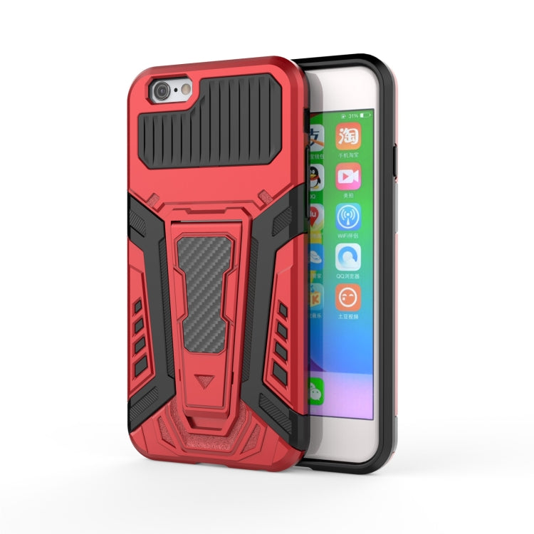 War Chariot Series Armor All-inclusive Shockproof PC + TPU Protective Case with Invisible Holder, For iPhone 6, For iPhone 6 Plus, For iPhone SE 2022 / SE 2020 / 8 / 7, For iPhone 8 Plus / 7 Plus, For iPhone 11, For iPhone 11 Pro, For iPhone 11 Pro Max...