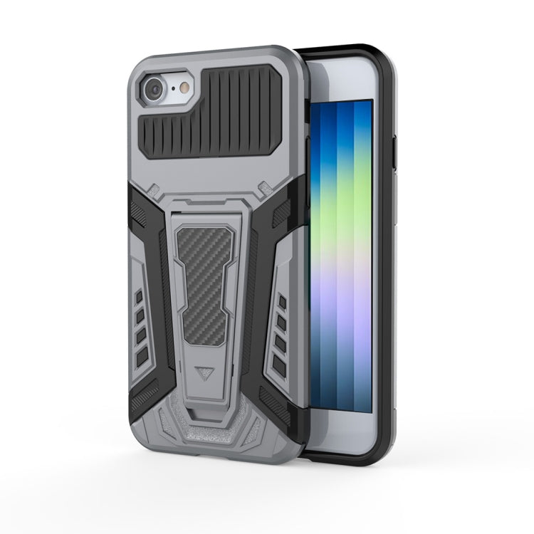 War Chariot Series Armor All-inclusive Shockproof PC + TPU Protective Case with Invisible Holder, For iPhone 6, For iPhone 6 Plus, For iPhone SE 2022 / SE 2020 / 8 / 7, For iPhone 8 Plus / 7 Plus, For iPhone 11, For iPhone 11 Pro, For iPhone 11 Pro Max...