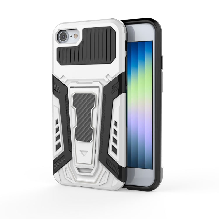 War Chariot Series Armor All-inclusive Shockproof PC + TPU Protective Case with Invisible Holder, For iPhone 6, For iPhone 6 Plus, For iPhone SE 2022 / SE 2020 / 8 / 7, For iPhone 8 Plus / 7 Plus, For iPhone 11, For iPhone 11 Pro, For iPhone 11 Pro Max...