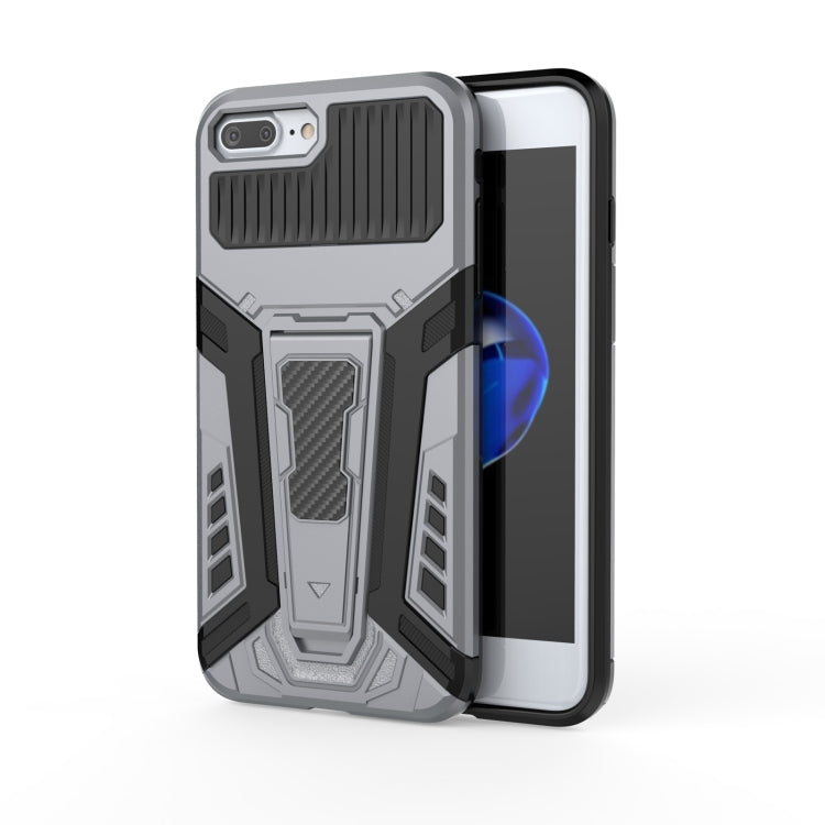 War Chariot Series Armor All-inclusive Shockproof PC + TPU Protective Case with Invisible Holder, For iPhone 6, For iPhone 6 Plus, For iPhone SE 2022 / SE 2020 / 8 / 7, For iPhone 8 Plus / 7 Plus, For iPhone 11, For iPhone 11 Pro, For iPhone 11 Pro Max...