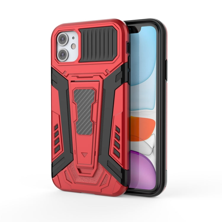 War Chariot Series Armor All-inclusive Shockproof PC + TPU Protective Case with Invisible Holder, For iPhone 6, For iPhone 6 Plus, For iPhone SE 2022 / SE 2020 / 8 / 7, For iPhone 8 Plus / 7 Plus, For iPhone 11, For iPhone 11 Pro, For iPhone 11 Pro Max...