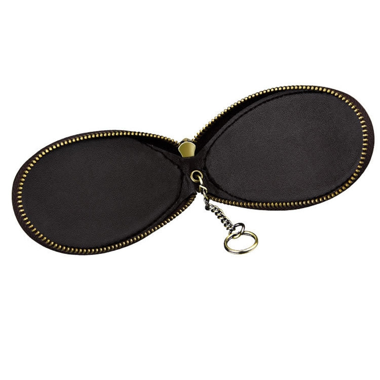 Vintage Leather Hanging Waist Universal Car Key Case, Vintage Leather Coffee