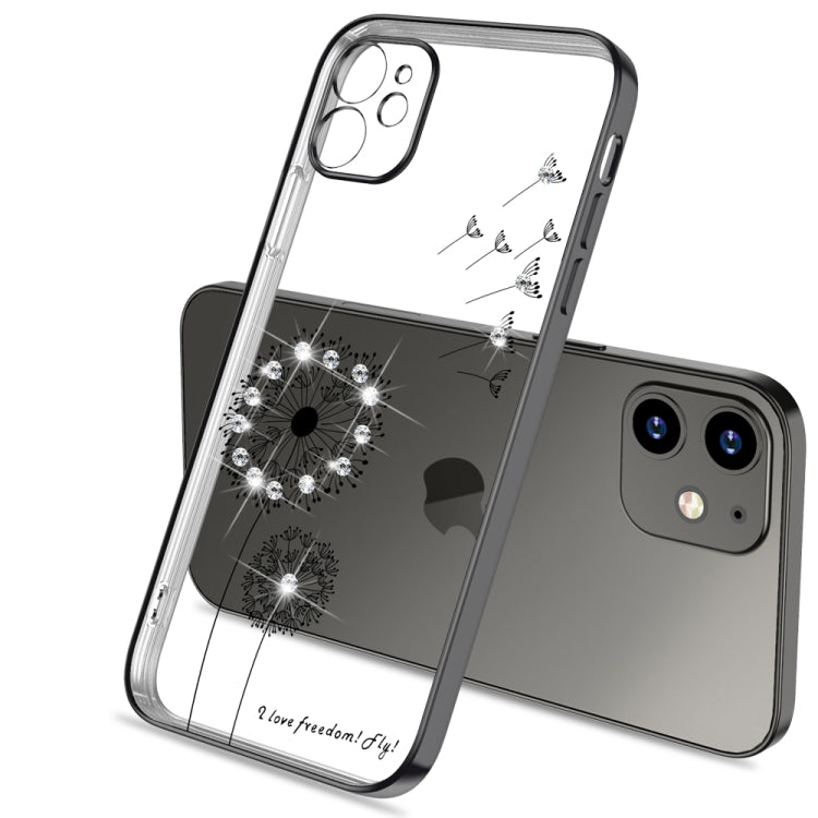 Ultra-thin Electroplating Dandelion Pattern Protective Case, For iPhone 11, For iPhone 11 Pro, For iPhone 11 Pro Max, For iPhone 12 Pro Max, For iPhone 12 Pro, For iPhone 12, For iPhone 12 Mini