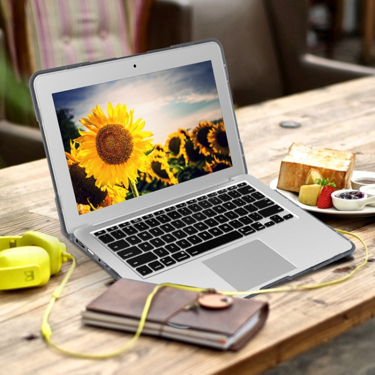TPU + PC Two-color Anti-fall Laptop Protective Case, For MacBook Air 11.6 inch A1465 / A1370, For MacBook Retina 12 inch A1534