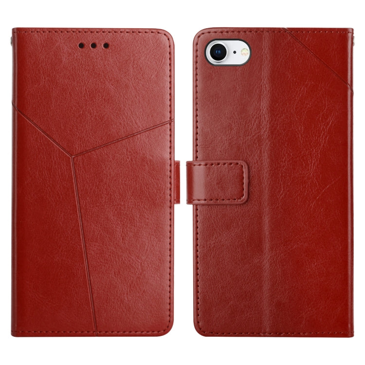 Y Stitching Horizontal Flip Leather Phone Case with Holder & Card Slots & Wallet & Photo Frame, For iPhone 13 Pro, For iPhone 13 Pro Max, For iPhone SE 2022 / SE 2020 / 8 / 7, For iPhone XS / X, For iPhone XR, For iPhone XS Max