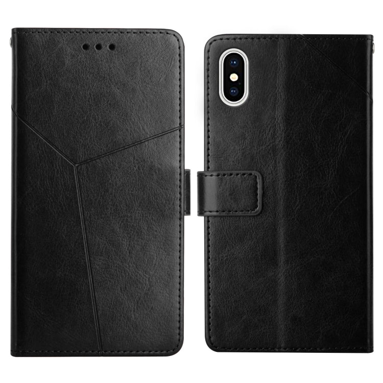 Y Stitching Horizontal Flip Leather Phone Case with Holder & Card Slots & Wallet & Photo Frame, For iPhone 13 Pro, For iPhone 13 Pro Max, For iPhone SE 2022 / SE 2020 / 8 / 7, For iPhone XS / X, For iPhone XR, For iPhone XS Max