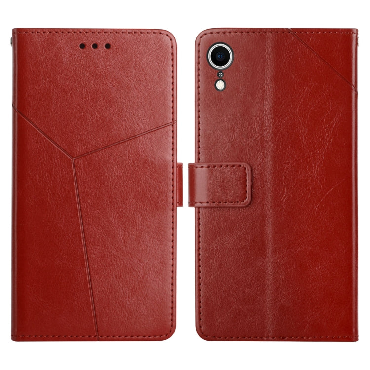 Y Stitching Horizontal Flip Leather Phone Case with Holder & Card Slots & Wallet & Photo Frame, For iPhone 13 Pro, For iPhone 13 Pro Max, For iPhone SE 2022 / SE 2020 / 8 / 7, For iPhone XS / X, For iPhone XR, For iPhone XS Max
