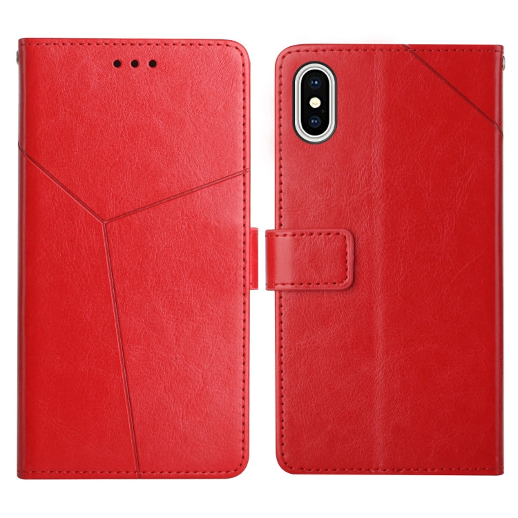 Y Stitching Horizontal Flip Leather Phone Case with Holder & Card Slots & Wallet & Photo Frame, For iPhone 13 Pro, For iPhone 13 Pro Max, For iPhone SE 2022 / SE 2020 / 8 / 7, For iPhone XS / X, For iPhone XR, For iPhone XS Max