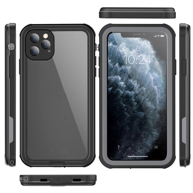 Waterproof Full Coverage PC + TPU Phone Case, For iPhone 12 mini, For iPhone 12, For iPhone 12 Pro, For iPhone 12 Pro Max, For iPhone 11, For iPhone 11 Pro, For iPhone 11 Pro Max