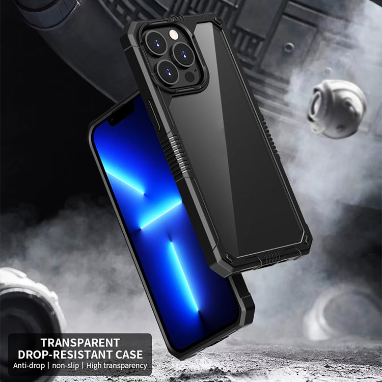 Transparent PC + TPU Shockproof Phone Case, For iPhone 12 Pro
