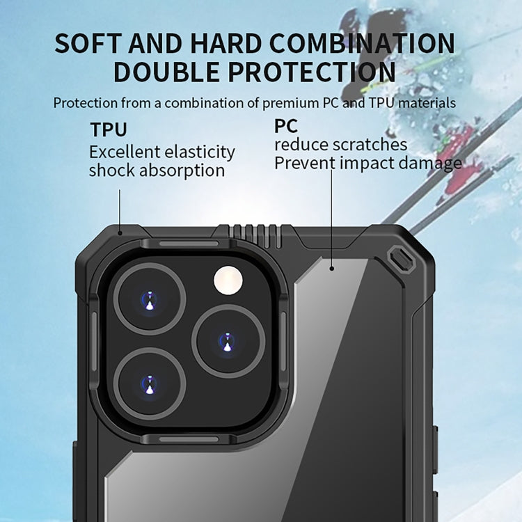 Transparent PC + TPU Shockproof Phone Case, For iPhone 12 Pro
