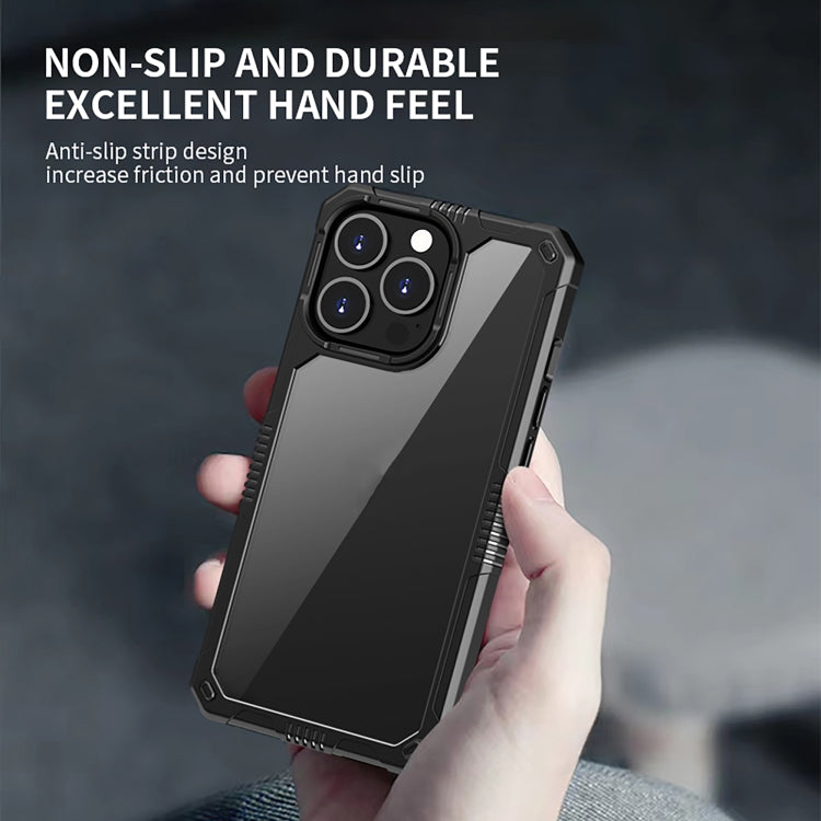 Transparent PC + TPU Shockproof Phone Case, For iPhone 12 Pro