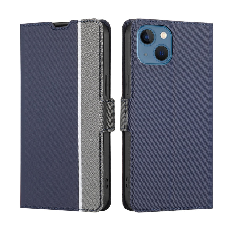 Twill Texture Side Button Leather Phone Case, For iPhone 13, For iPhone 13 Pro, For iPhone 13 Pro Max, For iPhone SE 2022 / SE 2020 / 8 /7