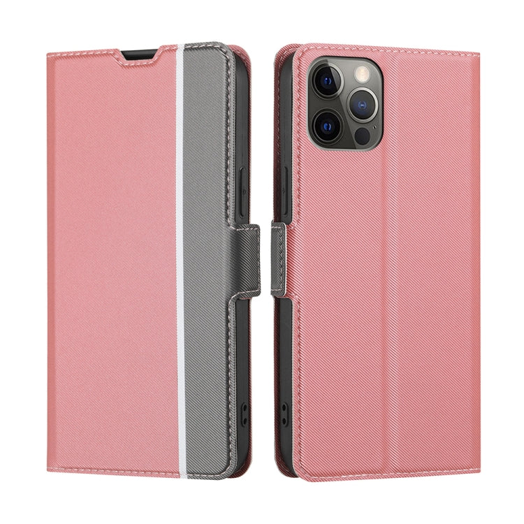 Twill Texture Side Button Leather Phone Case, For iPhone 12 / 12 Pro, For iPhone 12 Pro Max, For iPhone 11, For iPhone 11 Pro, For iPhone 11 Pro Max, For iPhone X / XS, For iPhone XR, For iPhone XS Max