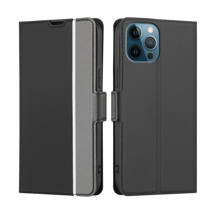Twill Texture Side Button Leather Phone Case, For iPhone 12 / 12 Pro, For iPhone 12 Pro Max, For iPhone 11, For iPhone 11 Pro, For iPhone 11 Pro Max, For iPhone X / XS, For iPhone XR, For iPhone XS Max