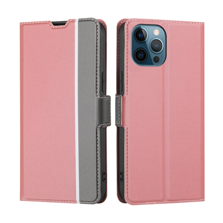 Twill Texture Side Button Leather Phone Case, For iPhone 12 / 12 Pro, For iPhone 12 Pro Max, For iPhone 11, For iPhone 11 Pro, For iPhone 11 Pro Max, For iPhone X / XS, For iPhone XR, For iPhone XS Max