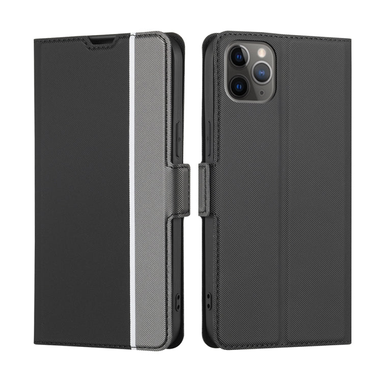Twill Texture Side Button Leather Phone Case, For iPhone 12 / 12 Pro, For iPhone 12 Pro Max, For iPhone 11, For iPhone 11 Pro, For iPhone 11 Pro Max, For iPhone X / XS, For iPhone XR, For iPhone XS Max