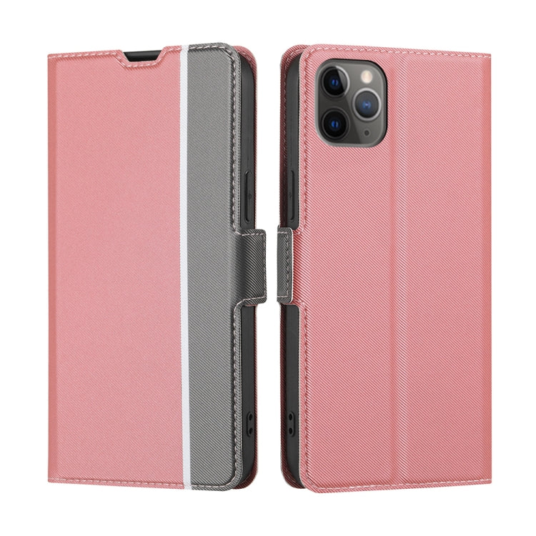 Twill Texture Side Button Leather Phone Case, For iPhone 12 / 12 Pro, For iPhone 12 Pro Max, For iPhone 11, For iPhone 11 Pro, For iPhone 11 Pro Max, For iPhone X / XS, For iPhone XR, For iPhone XS Max