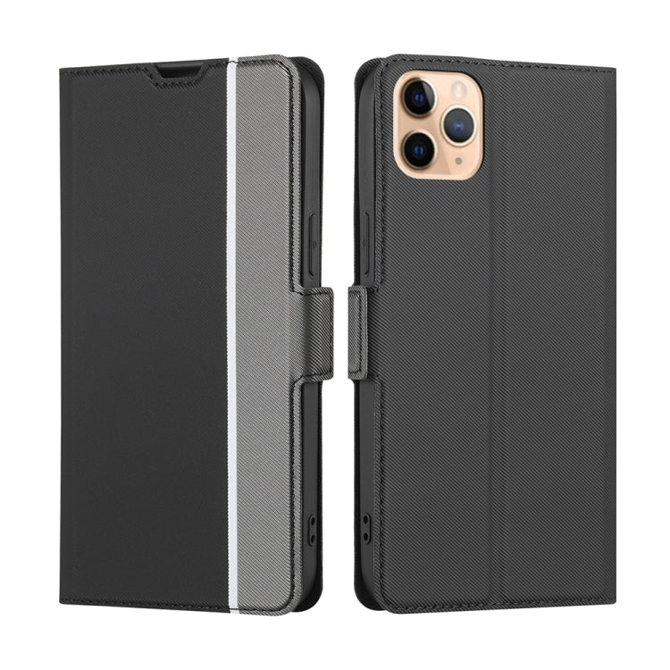 Twill Texture Side Button Leather Phone Case, For iPhone 12 / 12 Pro, For iPhone 12 Pro Max, For iPhone 11, For iPhone 11 Pro, For iPhone 11 Pro Max, For iPhone X / XS, For iPhone XR, For iPhone XS Max