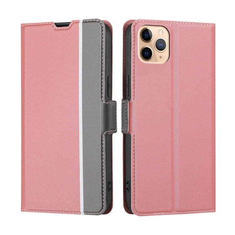 Twill Texture Side Button Leather Phone Case, For iPhone 12 / 12 Pro, For iPhone 12 Pro Max, For iPhone 11, For iPhone 11 Pro, For iPhone 11 Pro Max, For iPhone X / XS, For iPhone XR, For iPhone XS Max