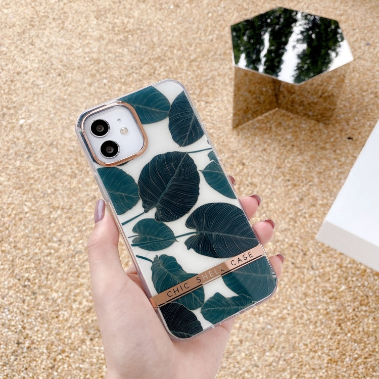 Translucent Electroplating Flower Phone Case, For iPhone 14, For iPhone 14 Pro, For iPhone 14 Plus, For iPhone 14 Pro Max