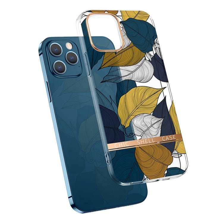 Translucent Electroplating Flower Phone Case, For iPhone 14, For iPhone 14 Pro, For iPhone 14 Plus, For iPhone 14 Pro Max