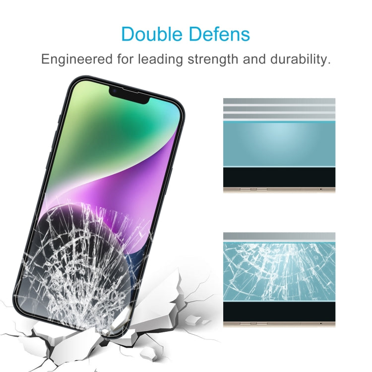 0.26mm 9H 2.5D Tempered Glass Film, For iPhone 14 (1 PC), For iPhone 14 Plus (1 PC), For iPhone 14 Pro (1 PC), For iPhone 14 Pro Max (1 PC)