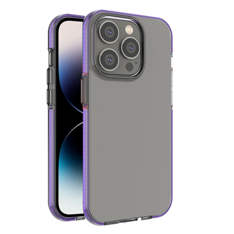 Two-color Transparent TPU Phone Case, For iPhone 14, For iPhone 14 Plus, For iPhone 14 Pro
