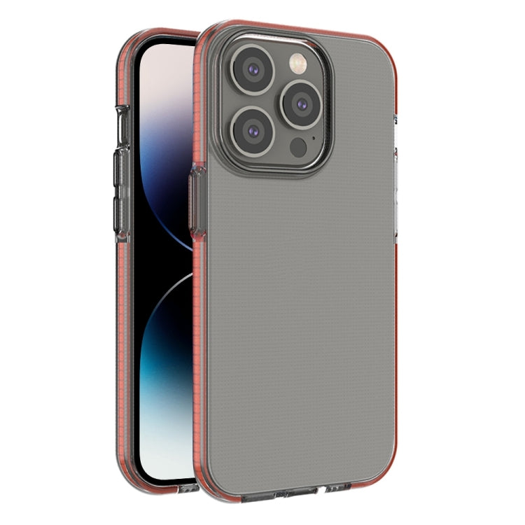 Two-color Transparent TPU Phone Case, For iPhone 14, For iPhone 14 Plus, For iPhone 14 Pro
