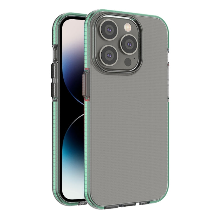 Two-color Transparent TPU Phone Case, For iPhone 14, For iPhone 14 Plus, For iPhone 14 Pro
