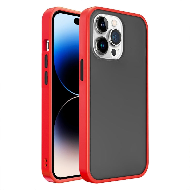 Translucent Skin Feel Frosted Phone Case, For iPhone 14, For iPhone 14 Plus, For iPhone 14 Pro, For iPhone 14 Pro Max