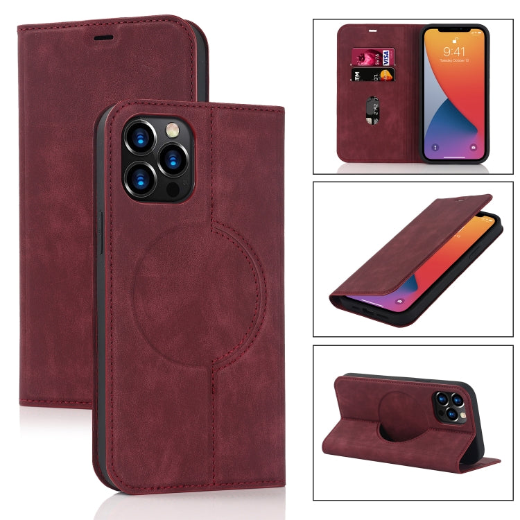 Wireless Charging Magsafe Leather Phone Case, For iPhone 12 mini, For iPhone 12 Pro, For iPhone 12, For iPhone 13 mini, For iPhone 13 Pro Max, For iPhone 13 Pro, For iPhone 13, For iPhone 12 Pro Max