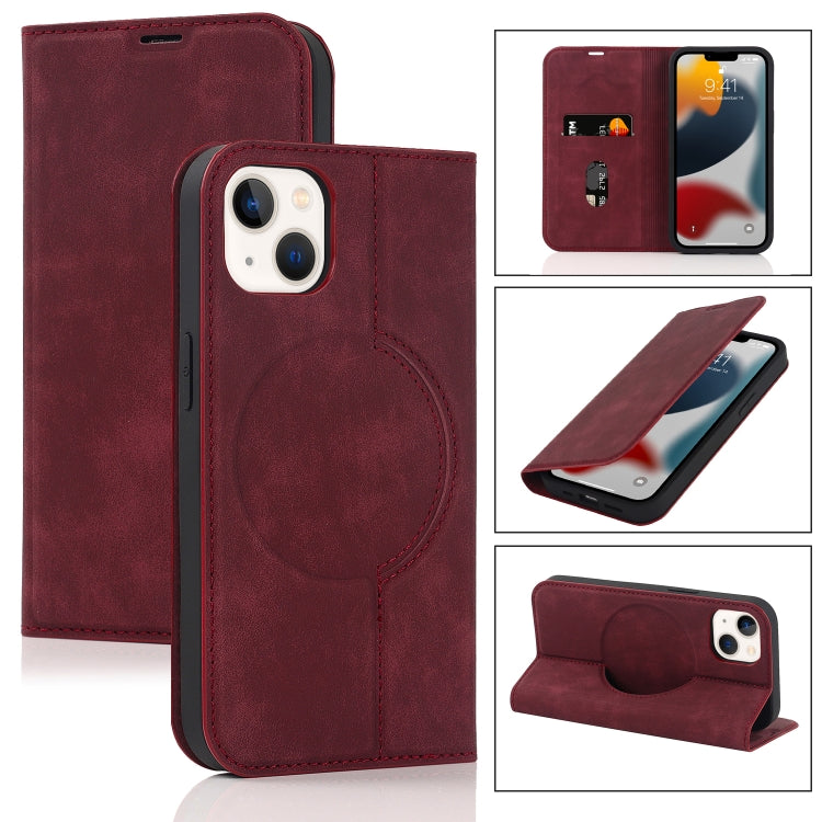 Wireless Charging Magsafe Leather Phone Case, For iPhone 12 mini, For iPhone 12 Pro, For iPhone 12, For iPhone 13 mini, For iPhone 13 Pro Max, For iPhone 13 Pro, For iPhone 13, For iPhone 12 Pro Max