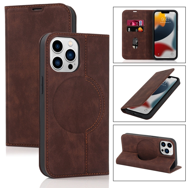 Wireless Charging Magsafe Leather Phone Case, For iPhone 12 mini, For iPhone 12 Pro, For iPhone 12, For iPhone 13 mini, For iPhone 13 Pro Max, For iPhone 13 Pro, For iPhone 13, For iPhone 12 Pro Max