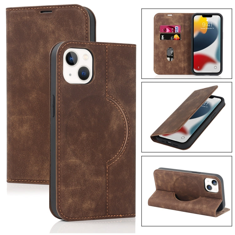 Wireless Charging Magsafe Leather Phone Case, For iPhone 12 mini, For iPhone 12 Pro, For iPhone 12, For iPhone 13 mini, For iPhone 13 Pro Max, For iPhone 13 Pro, For iPhone 13, For iPhone 12 Pro Max