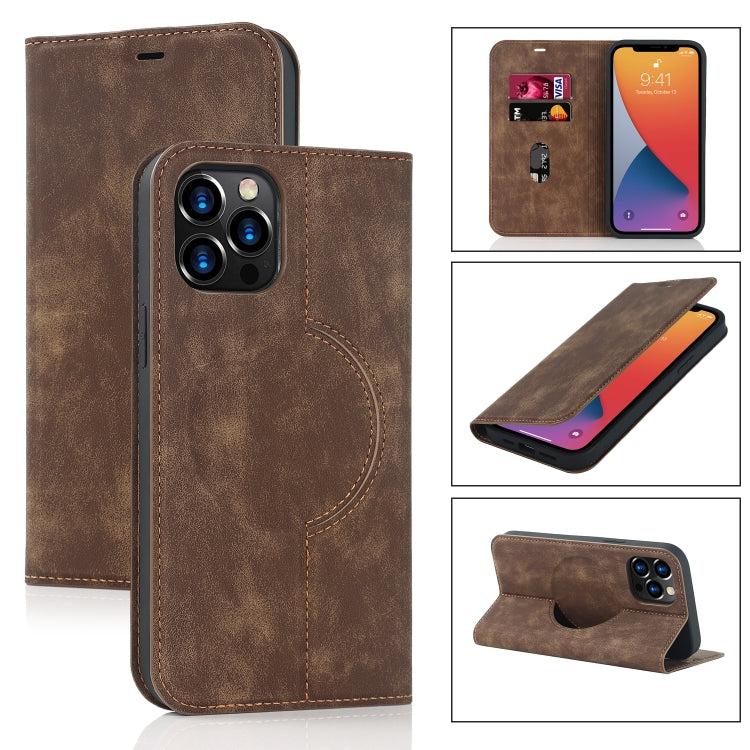 Wireless Charging Magsafe Leather Phone Case, For iPhone 12 mini, For iPhone 12 Pro, For iPhone 12, For iPhone 13 mini, For iPhone 13 Pro Max, For iPhone 13 Pro, For iPhone 13, For iPhone 12 Pro Max