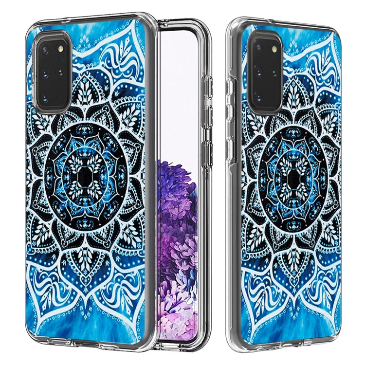 2 In 1 PC + TPU Card Pattern Transparent Protective Case, For Galaxy A01, For Galaxy A21, For Galaxy S20, For Galaxy S20+