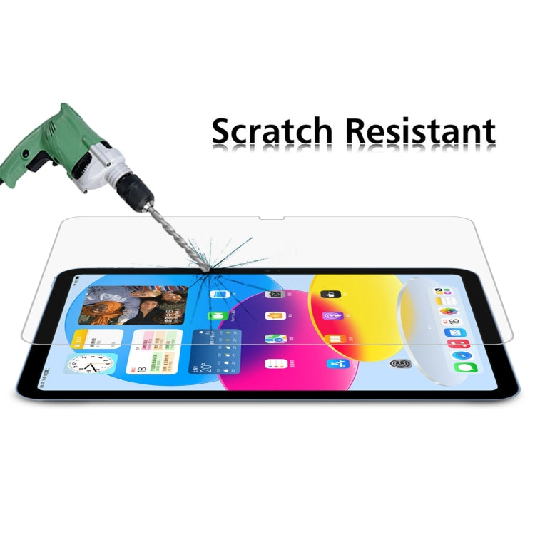 0.26mm 9H 2.5D Explosion-proof Tempered Glass Film, For iPad 10th Gen 10.9 2022(1 PC)