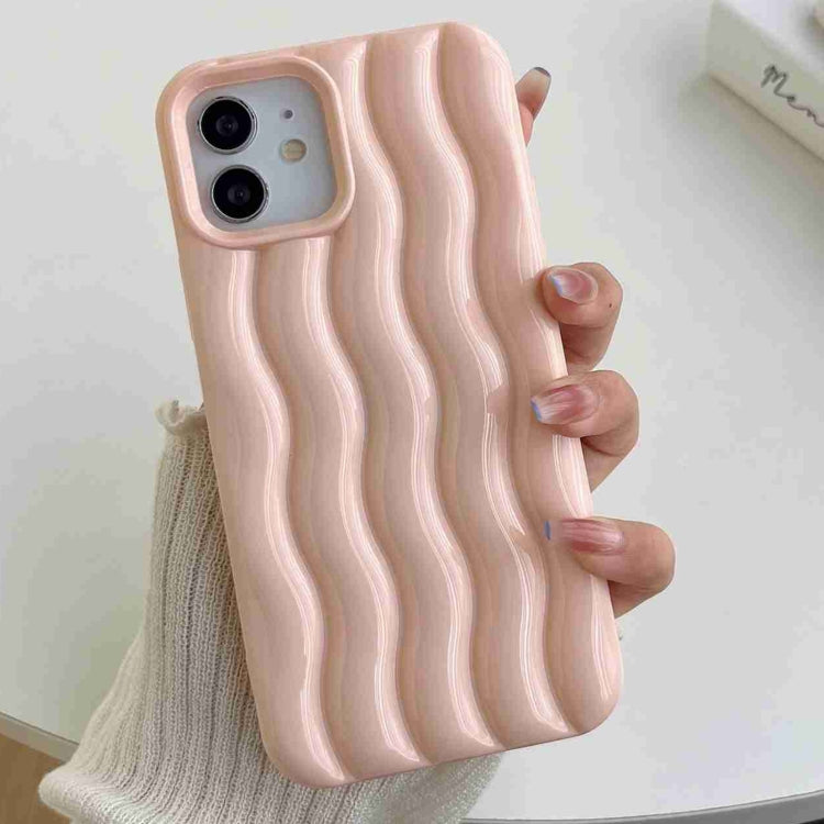 Varnishing 3D Water Wave Texture Phone Case, For iPhone 14 Pro Max, For iPhone 14 Pro, For iPhone 14, For iPhone 14 Plus, For iPhone 13 Pro Max, For iPhone 13 Pro, For iPhone 13, For iPhone 12 Pro Max