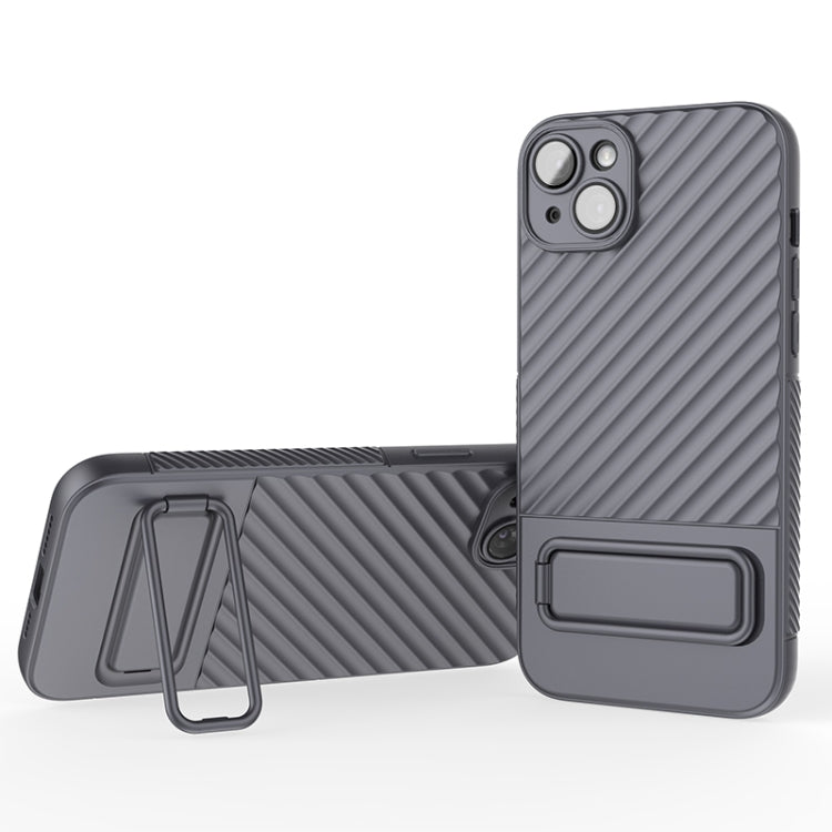 Wavy Texture TPU Phone Case with Lens Film, For iPhone 14, For iPhone 15 Pro Max, For iPhone 15 Pro, For iPhone 14 Plus, For iPhone 15 Plus, For iPhone 14 Pro, For iPhone 15, For iPhone 14 Pro Max