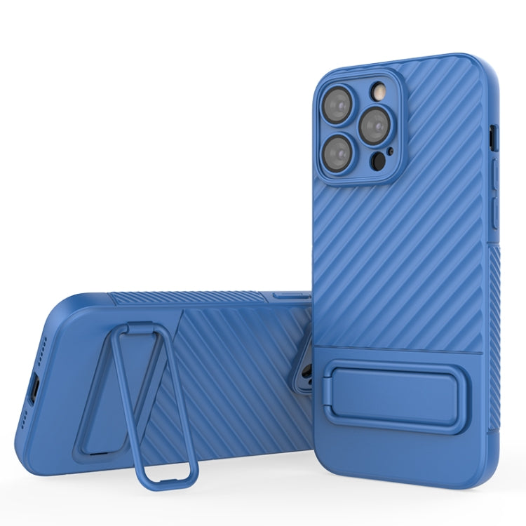Wavy Texture TPU Phone Case with Lens Film, For iPhone 14, For iPhone 15 Pro Max, For iPhone 15 Pro, For iPhone 14 Plus, For iPhone 15 Plus, For iPhone 14 Pro, For iPhone 15, For iPhone 14 Pro Max